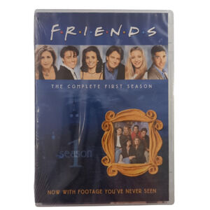 Friends: The Complete First Season DVD 1994 Jennifer Aniston 4-Disc Set Sealed